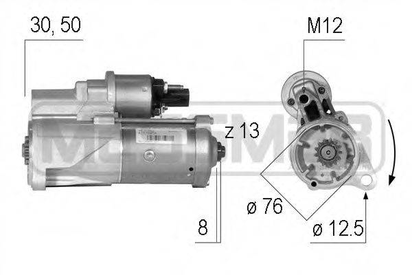 MESSMER 220589 Стартер