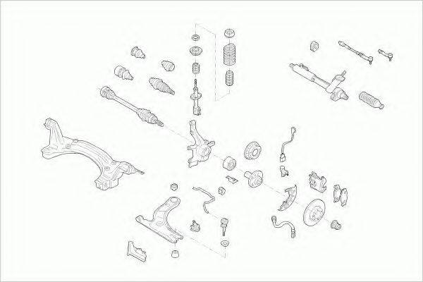 LEMFORDER SEATAROSAFL002 Рульове управління; Підвіска колеса