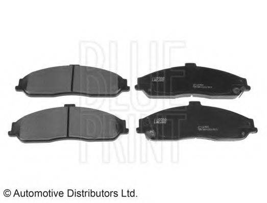 BLUE PRINT ADA104245 Комплект гальмівних колодок, дискове гальмо