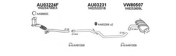 VENEPORTE 800299 Система випуску ОГ