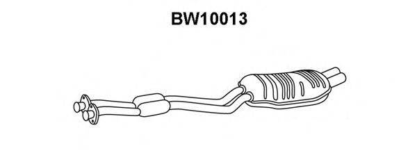 BMW 18101740349 Глушник вихлопних газів кінцевий