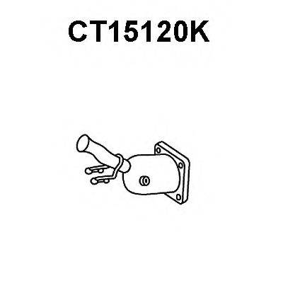 CITROEN/PEUGEOT 1731X1 Каталізатор