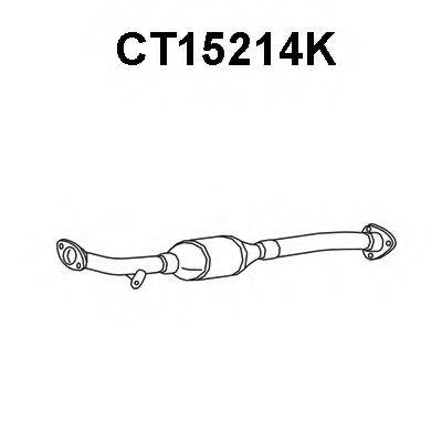 CITROEN/PEUGEOT 170580 Каталізатор