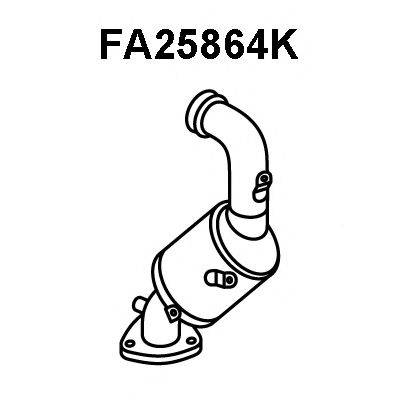 ALFAROME/FIAT/LANCI 60802075 Каталізатор