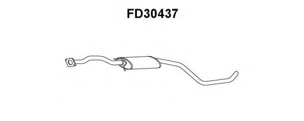 VENEPORTE FD30437 Передглушувач вихлопних газів