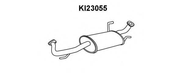 VENEPORTE KI23055 Передглушувач вихлопних газів