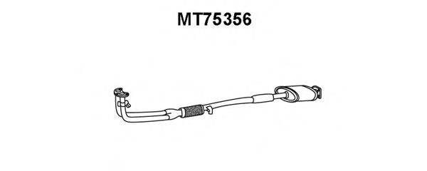 VENEPORTE MT75356 Передглушувач вихлопних газів