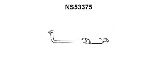 NISSAN B001044F01 Передглушувач вихлопних газів