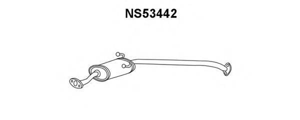 VENEPORTE NS53442 Передглушувач вихлопних газів