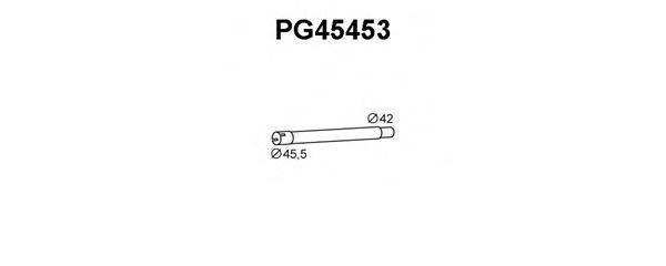 VENEPORTE PG45453 Ремонтна трубка, каталізатор