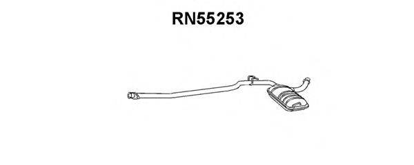 VENEPORTE RN55253 Передглушувач вихлопних газів