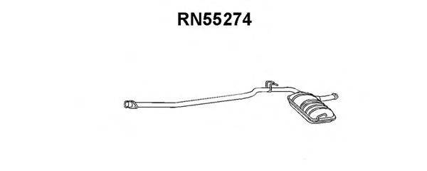 VENEPORTE RN55274 Передглушувач вихлопних газів