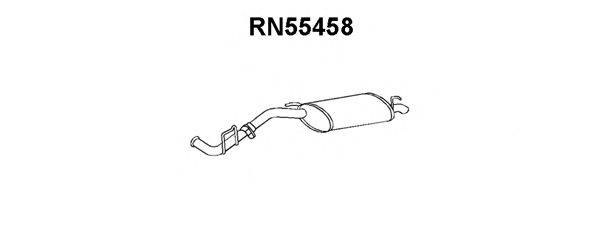 VENEPORTE RN55458 Глушник вихлопних газів кінцевий
