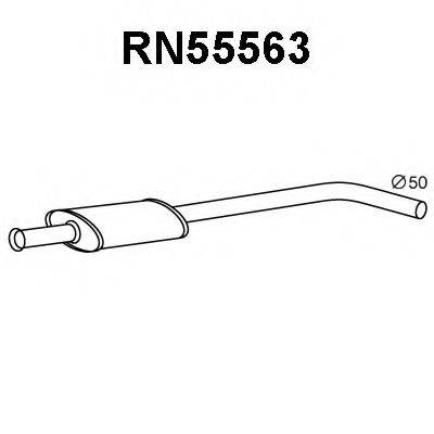 VENEPORTE RN55563 Передглушувач вихлопних газів