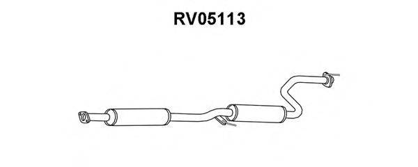 VENEPORTE RV05113 Середній глушник вихлопних газів