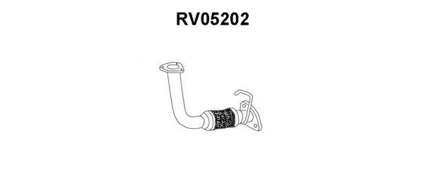 ROVER/AUSTIN GEX33607 Труба вихлопного газу
