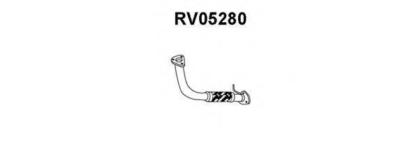 ROVER/AUSTIN RWCD104840 Труба вихлопного газу