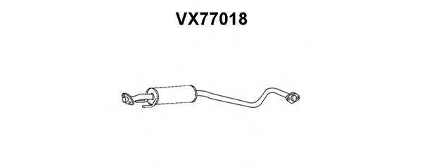 VENEPORTE VX77018 Передглушувач вихлопних газів