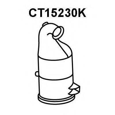 CITROEN/PEUGEOT 9673532980 Каталізатор