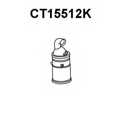 CITROEN/PEUGEOT 173833 Каталізатор
