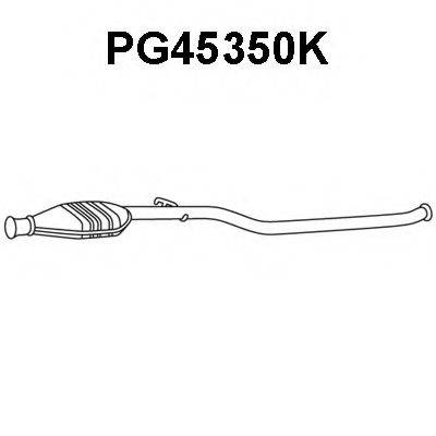 VENEPORTE PG45350K Каталізатор