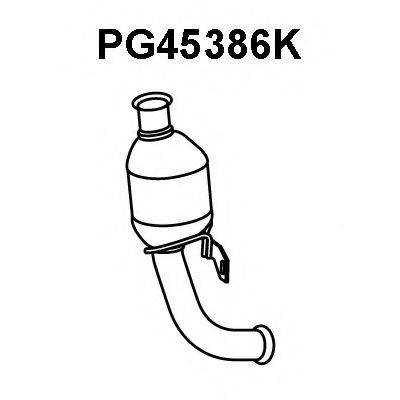 VENEPORTE PG45386K Каталізатор