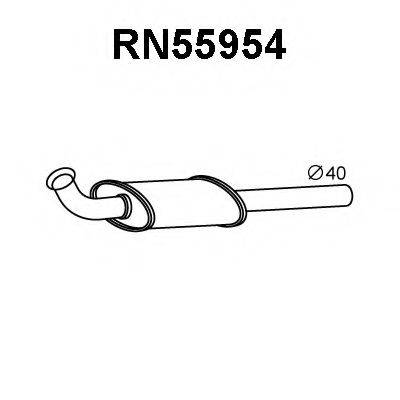 VENEPORTE RN55954 Передглушувач вихлопних газів