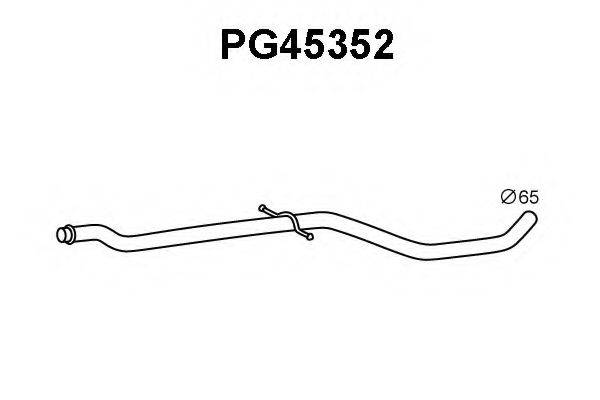 VENEPORTE PG45352 Труба вихлопного газу