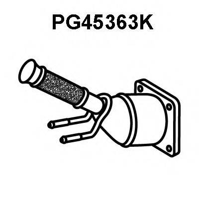 VENEPORTE PG45363K Каталізатор