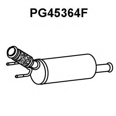 VENEPORTE PG45364F Саджовий/частковий фільтр, система вихлопу ОГ