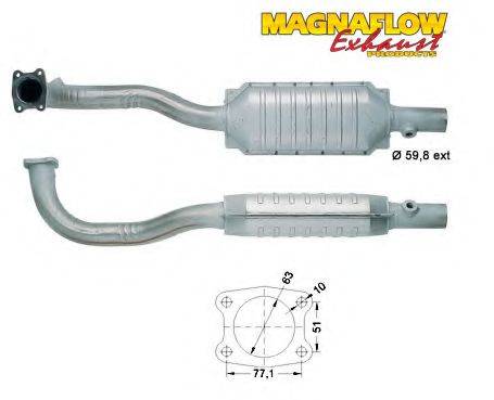 MAGNAFLOW 89226 Каталізатор