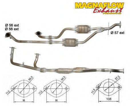 MAGNAFLOW 85885 Каталізатор