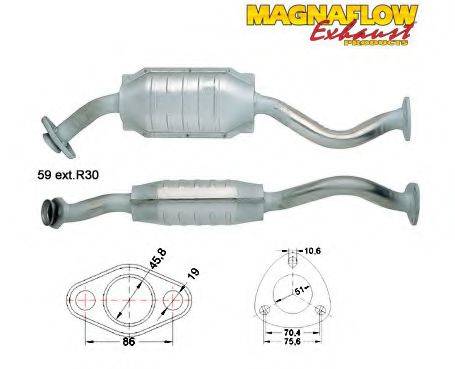 MAGNAFLOW 85816 Каталізатор