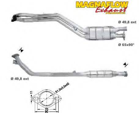 MAGNAFLOW 80661 Каталізатор