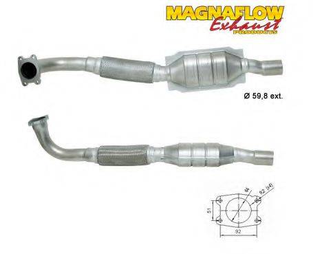 MAGNAFLOW 79203D Каталізатор
