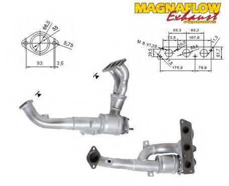 MAGNAFLOW 76710 Каталізатор