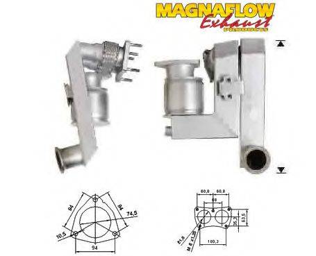 MAGNAFLOW 76018 Каталізатор
