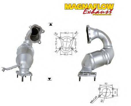 MAGNAFLOW 75409D Каталізатор