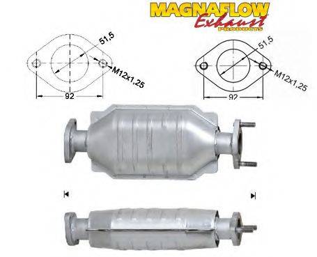 MAGNAFLOW 75408 Каталізатор