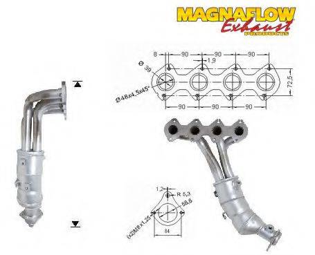 MAGNAFLOW 75030 Каталізатор