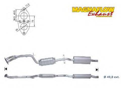 MAGNAFLOW 70622 Каталізатор