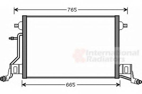 AUDI 4B3260403C Конденсатор, кондиціонер