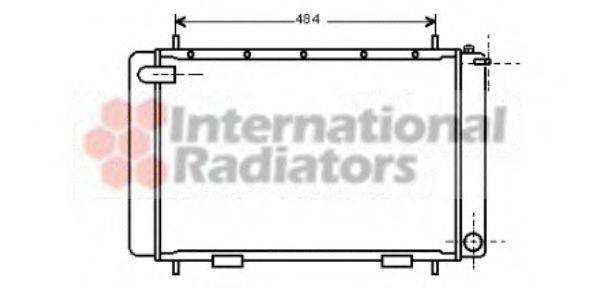 ROV/TRI/JAG/AUS/MG NRC6888 Радіатор, охолодження двигуна