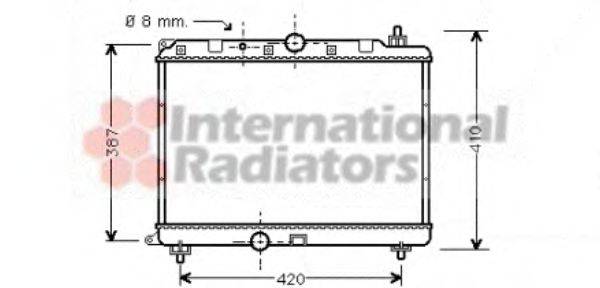 ROV/TRI/JAG/AUS/MG PCC105520 Радіатор, охолодження двигуна