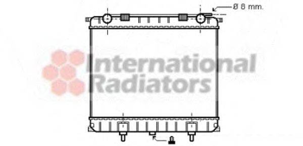 KUHLER SCHNEIDER 2706001 Радіатор, охолодження двигуна