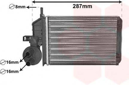 FIAT / LANCIA 46722587 Теплообмінник, опалення салону