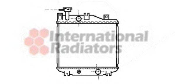 DAIHATSU 16400-87727 Радіатор, охолодження двигуна