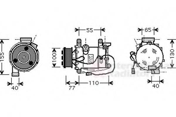 VAN WEZEL 2500K208