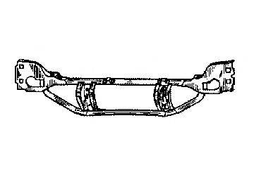 MERCEDES-BENZ 201 620 4386 Поперечна балка