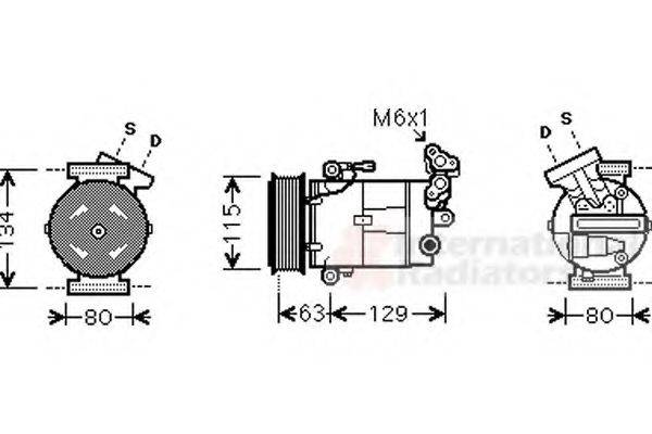 VAN WEZEL 1300K334